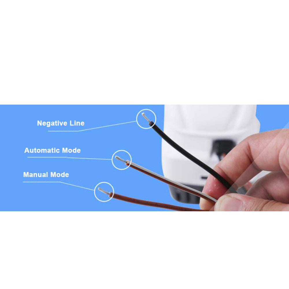 12V Automatic Bilge Pump Water Pump Bilge Pump WithFloat Switch 750GPH