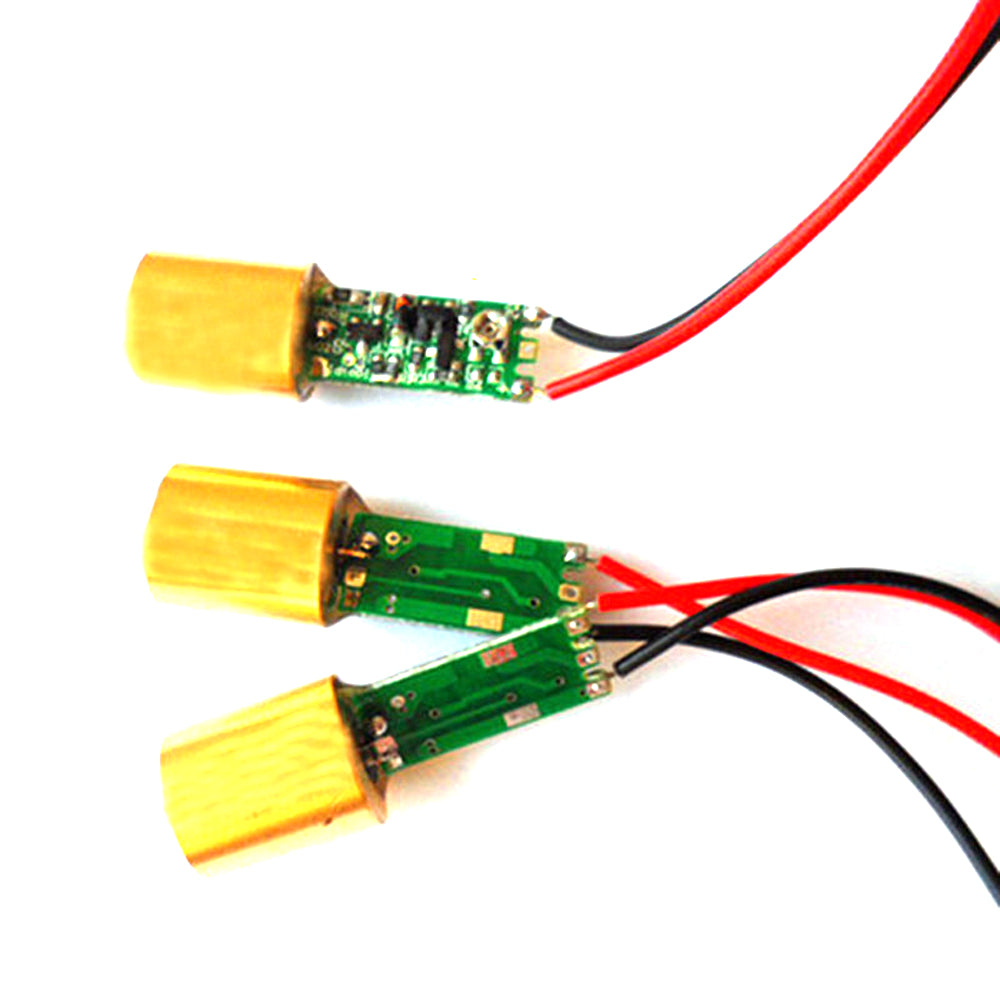 650nm 100mW Red Light Dot Cross Line Fixed Focus Laser Module Marking Locator