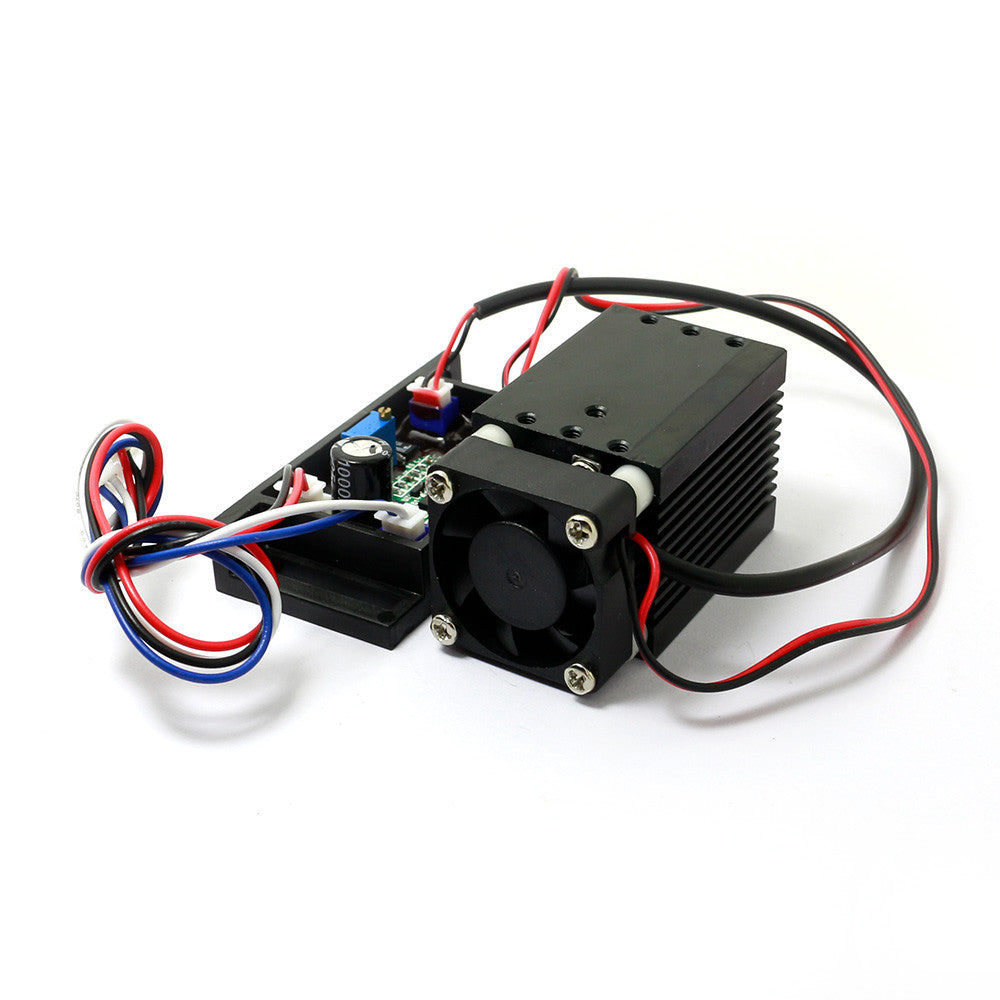 Industrial 405nm 150mw Violet-blue Laser Dot Diode Module w/Driver Out and TTL