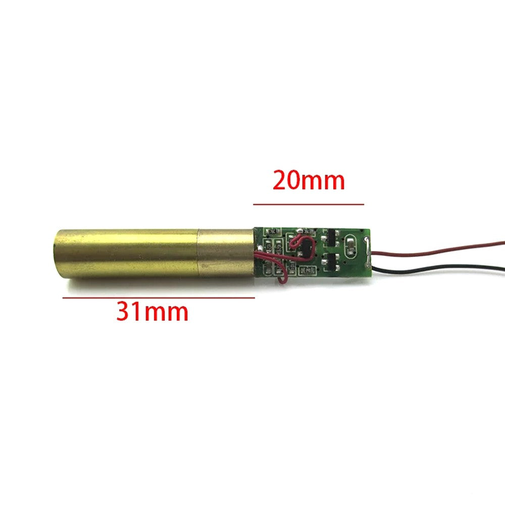 532nm 5mW 8mm APC Green Dot Laser Module, Green Laser Positioning Light for DIY Projects