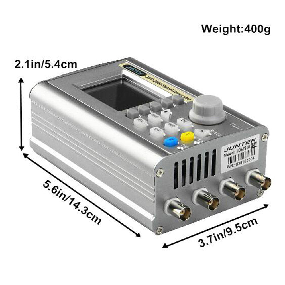 15MHZ Signal Generator Digital Dual-channel DDS Signal Generator frequency meter