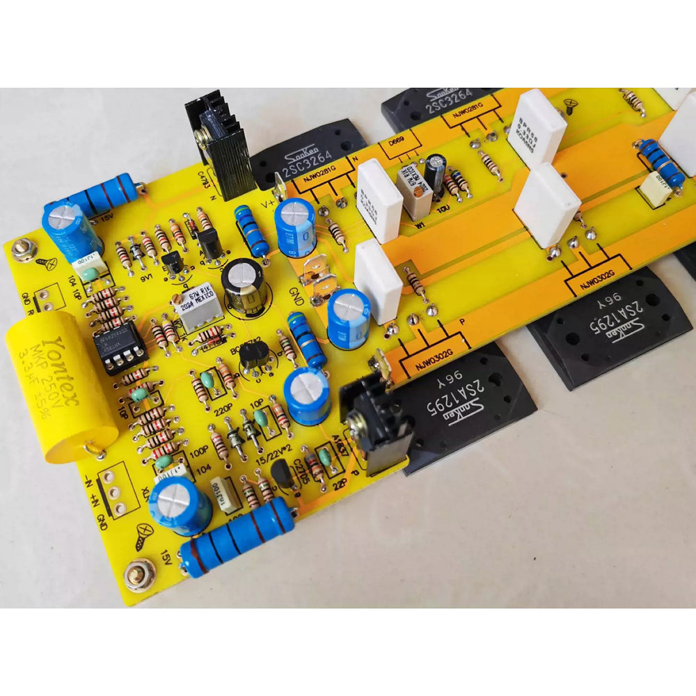 SU50 Pure Class‑A High‑Power Amplifier Board Kit, 2 Boards, Balanced Input