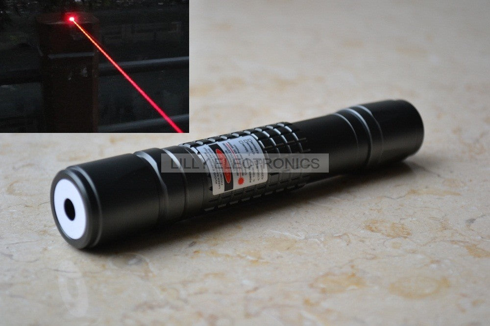 638nm red laser torch with adjustable focus