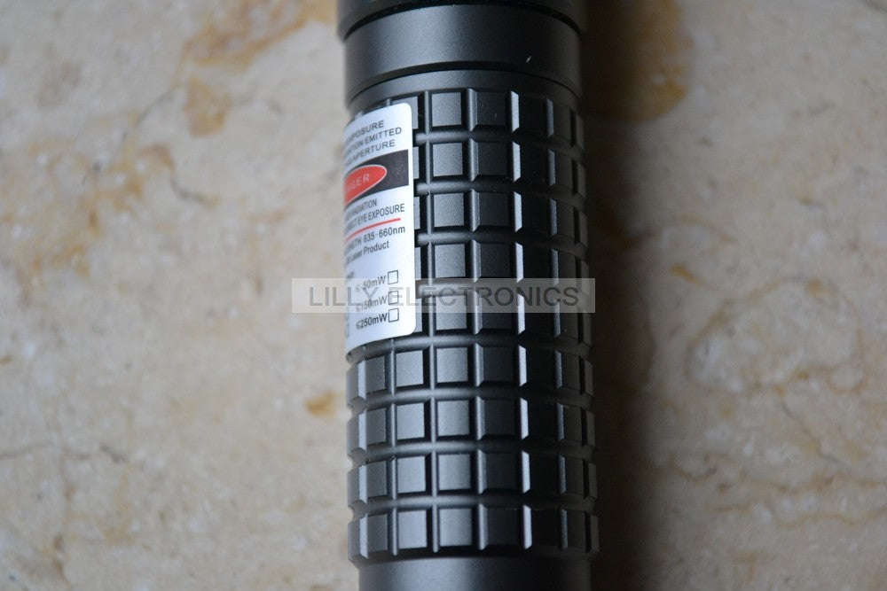 635nm 638nm Red Laser Pointer Torch 300mW – Adjustable Focus High Visibility Red Beam Class IIIB