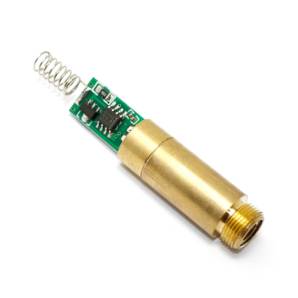532nm 10mw Green Laser Diode Dot Module w/Spring 3V INDUSTRIAL/LAB Lasers