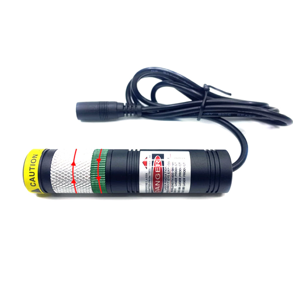 20x90mm 520nm DC5V Dot/Line/Cross Adjustable Green Light Waterproof Laser Module