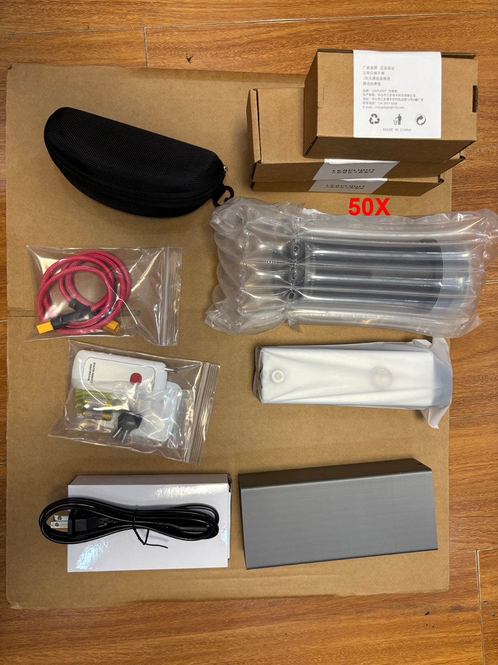 260W Split‑Type Remote Fixed‑Point Laser Igniter, for Teaching, R&D & DIY Experiments