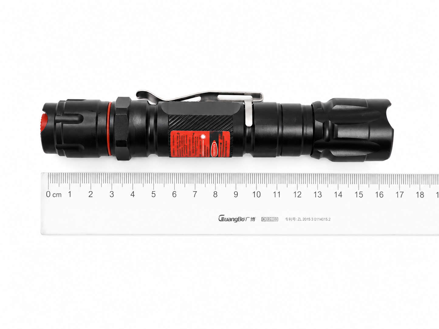 650nm 200mW Red Focusable Waterproof Laser Pointer – 18650 Rechargeable