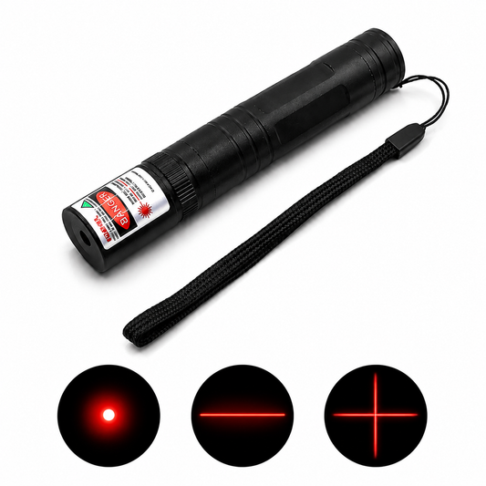 650nm Red Line & Cross Laser Pointer | Rechargeable Alignment & Positioning Tool