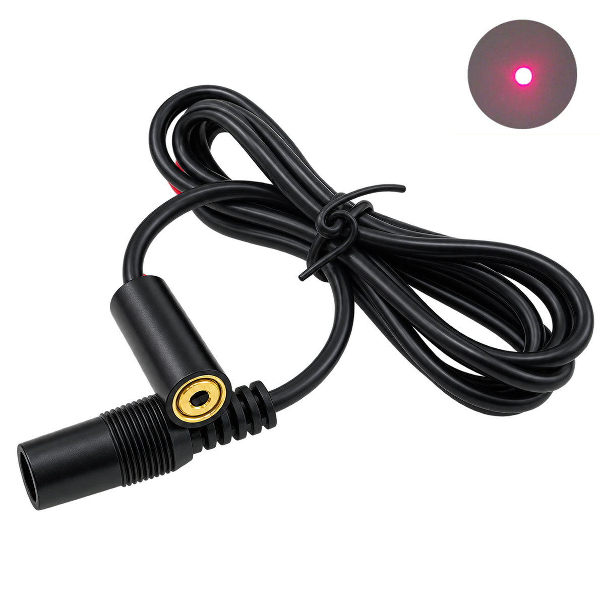 650nm Red Laser Module – 0.4mW 1mW 5mW Dot Line Cross, 10×30mm