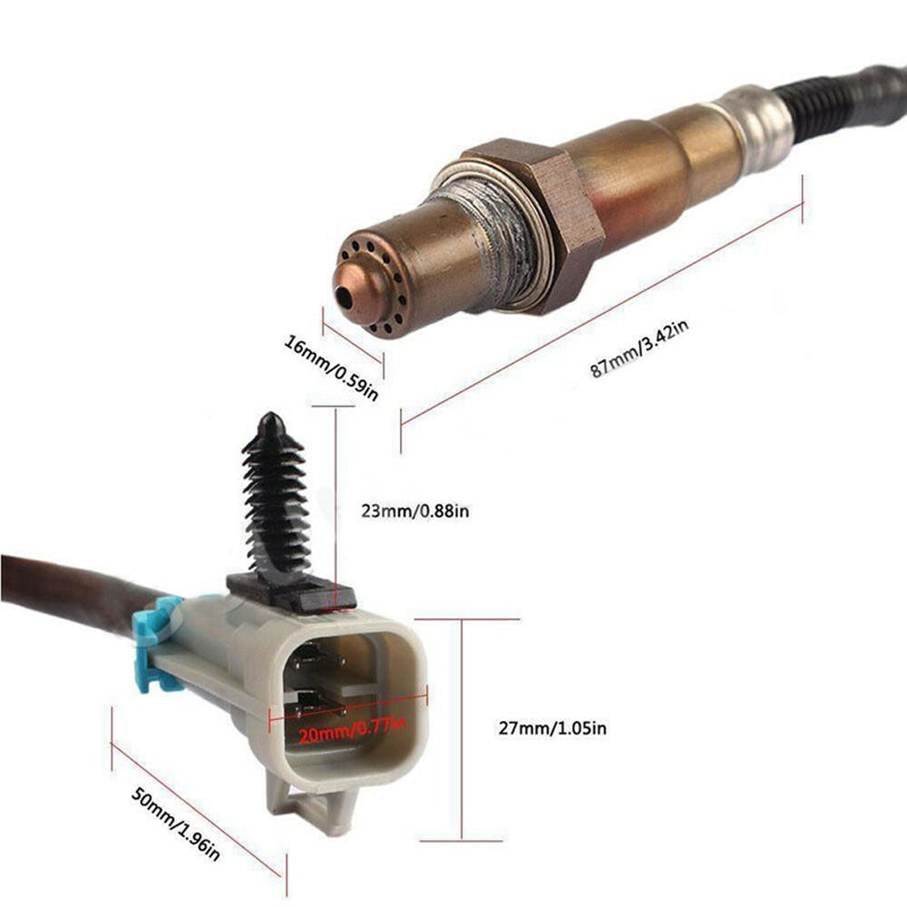 4pcs Oxygen O2 Sensor Upstream + Downstream fit for 2008-2011 GMC Sierra Silverado 1500 2500