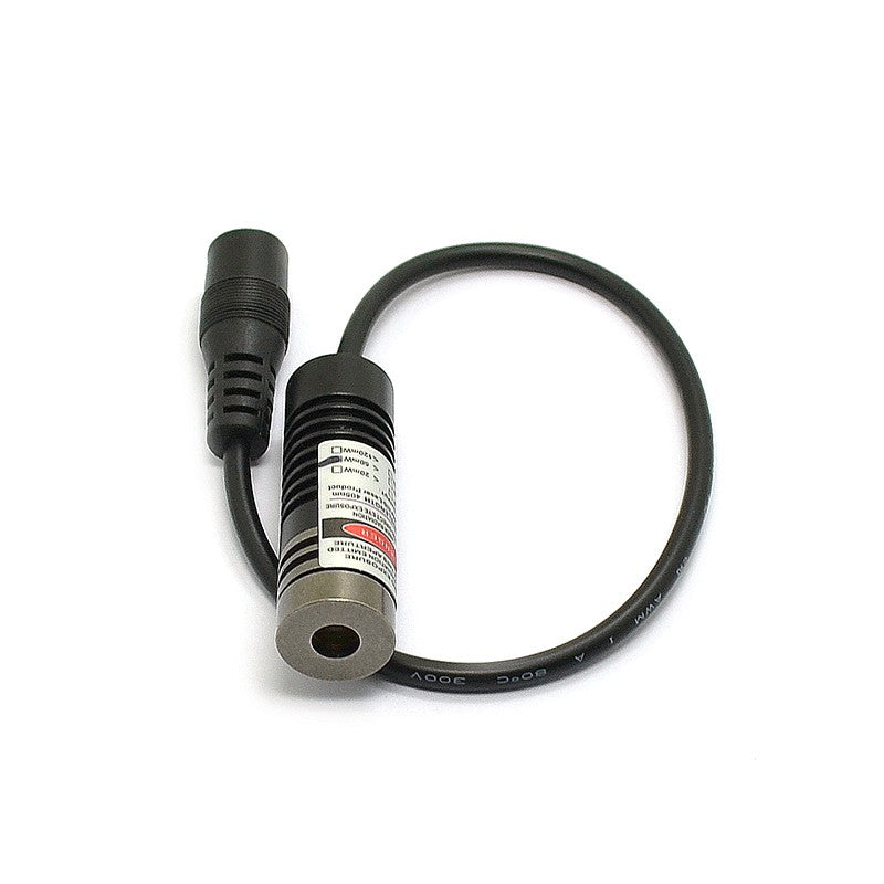 14.5x45mm 405nm 50mW Dot Line Cross Violet Adjustable Laser Module w/Adapter
