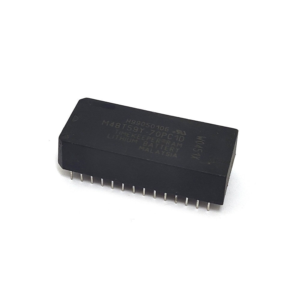 M48T59Y-70PC1D Package:DIP-28,64 Kbit 8Kb x8 TIMEKEEPER SRAM