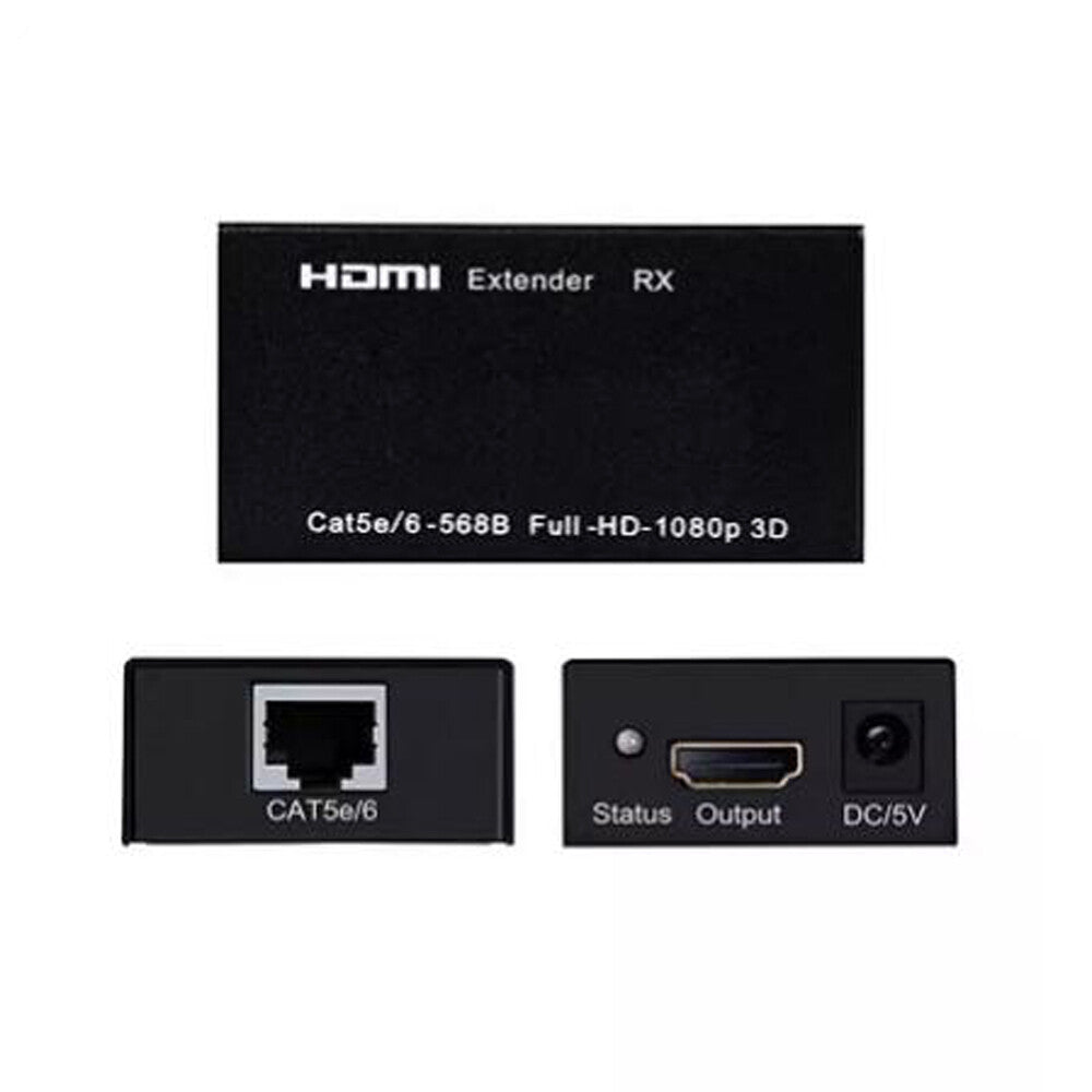 NEW HDMI Extender HDMI Signal Amplifier 60m RJ45 Network Video Signal Amplifier