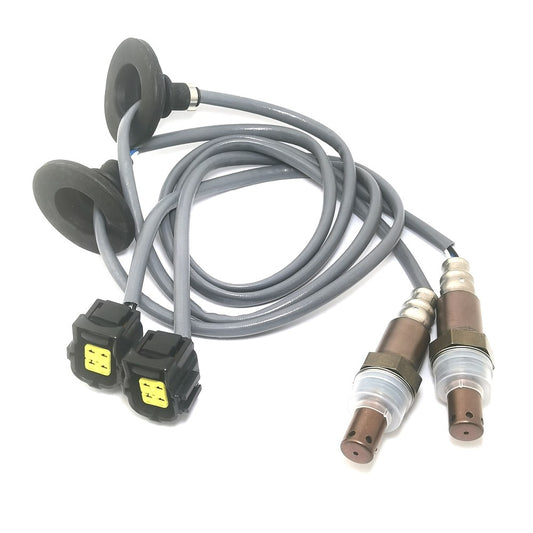 2PCS Oxygen Sensor Upstream+Downstream For 08-15 Mitsubishi Lancer L4 2.0L Turbo