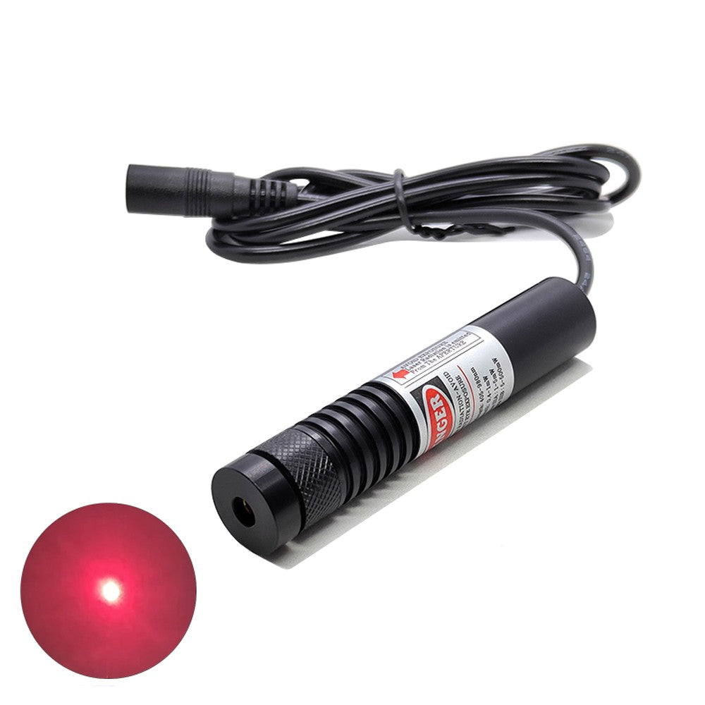 638nm 300mW 500mW Red Adjustable Focus Laser Dot Visible Light Module ...