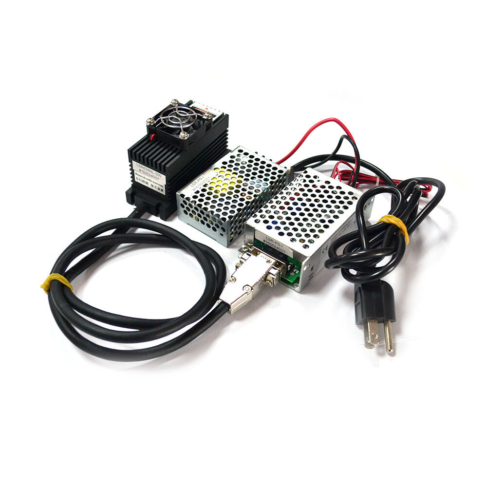 532nm 2000mw 2W Green Laser Dot Module +TTL/Analog + TEC Cooling Adjustable OEM