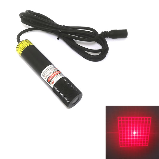 660nm Red Grid Pattern Laser Module ＜200mW 3V‑5V Industrial Positioning Locator for Wood & Clothes Alignment