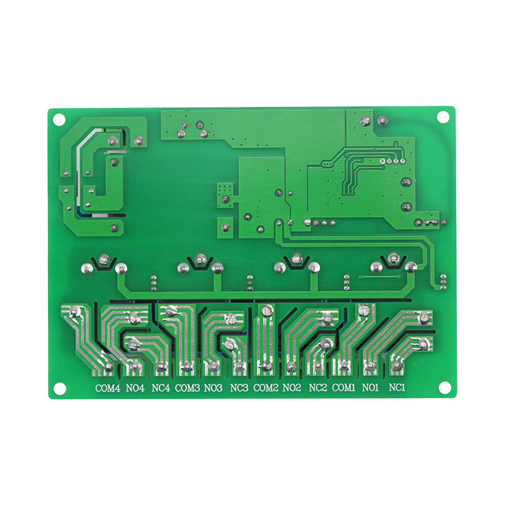 30A Learning Type 220-380V 4-Way Remote Control Switch Wireless Remote Control