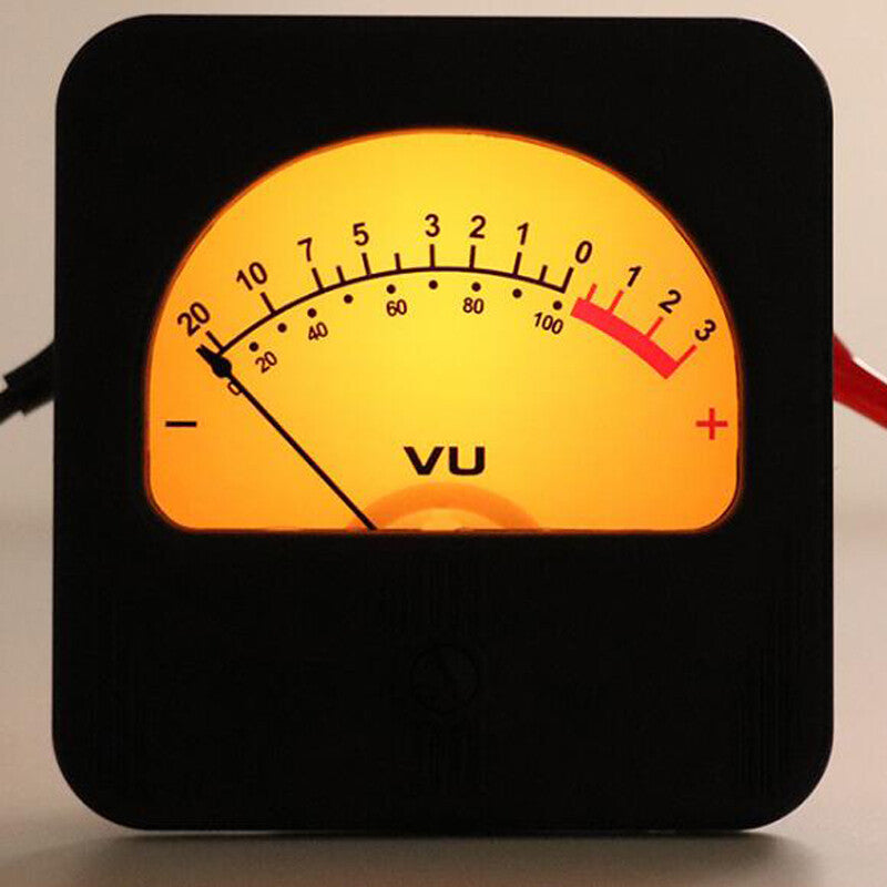 12-16V VU Level Meter With Backlight DB Tube Amplifier Meter Audio Volume Meter
