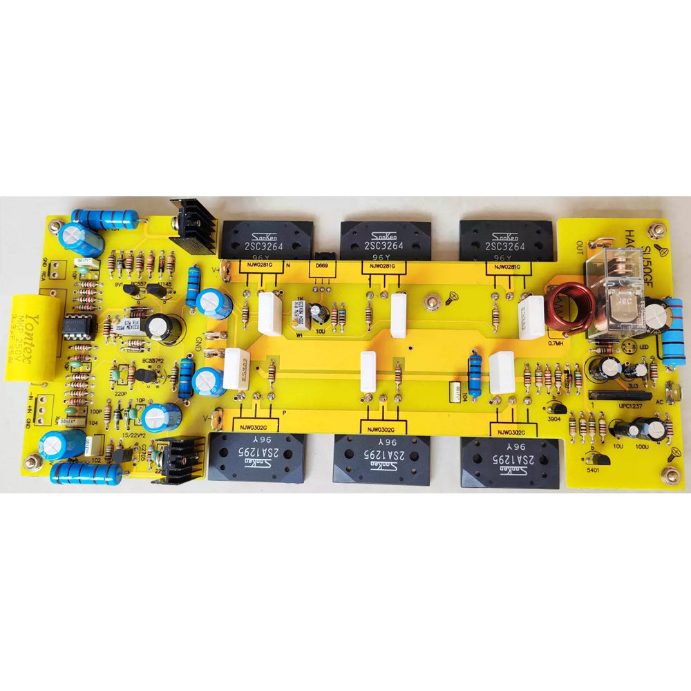 SU50 Pure Class‑A High‑Power Amplifier Board Kit, 2 Boards, Balanced Input