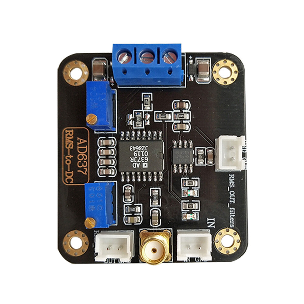 AD637 RMS Detection Module Peak Voltage Detector AC Signal Data Acquisition