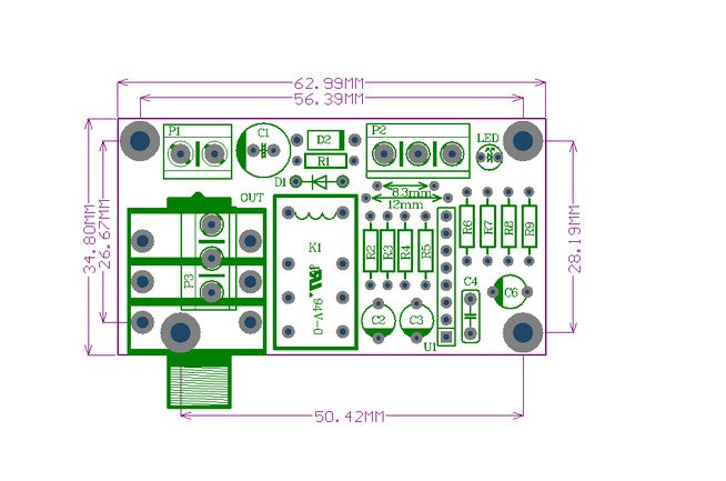 Diy Kit UPC1237 Headphone Protector Delay AC Protection AC 9V