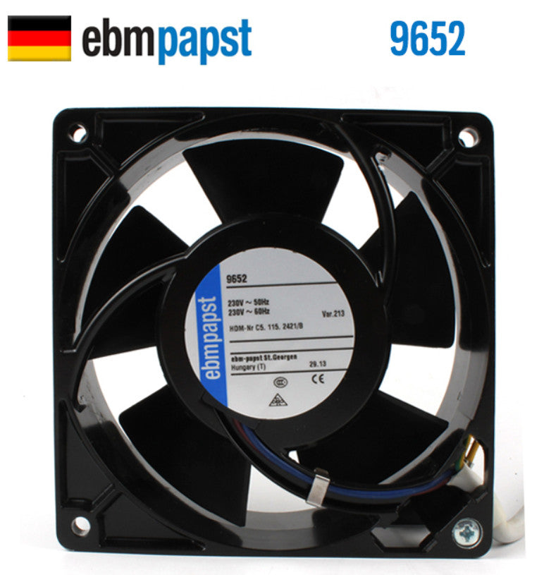 1PCS original ebmpapst 9652 230V 12038 12cm inverter axial flow fan good work