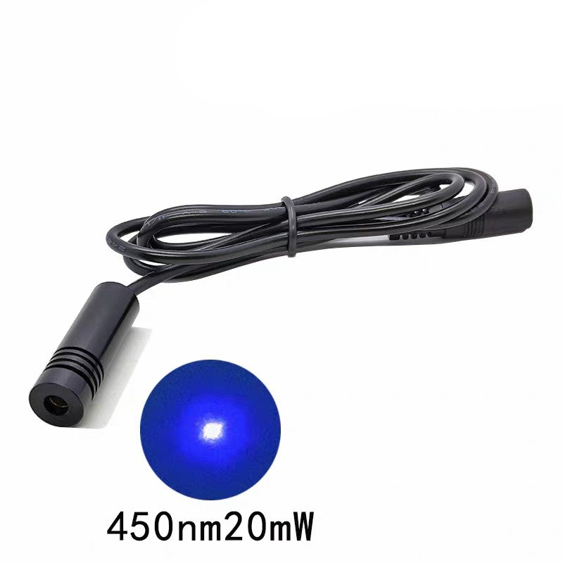 Blue Laser 450nm 1mW 5mW 10mW 20mW Adjustable Focus Light Module Locator