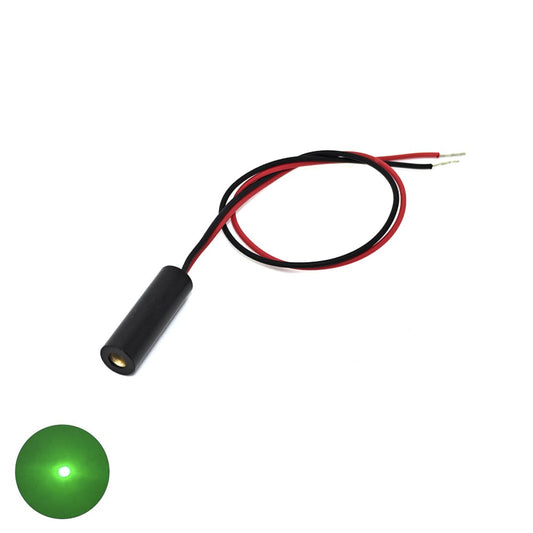 Φ6mm 510nm 520nm 5mW Green Light Fixed Focus Laser Module Dot Positioning Light