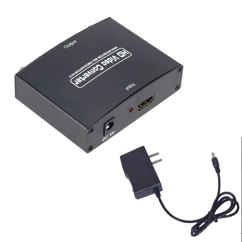 HDTV HDMI to RGB Component YPbPr +R/L Audio Converter 1080P Adapter Converter