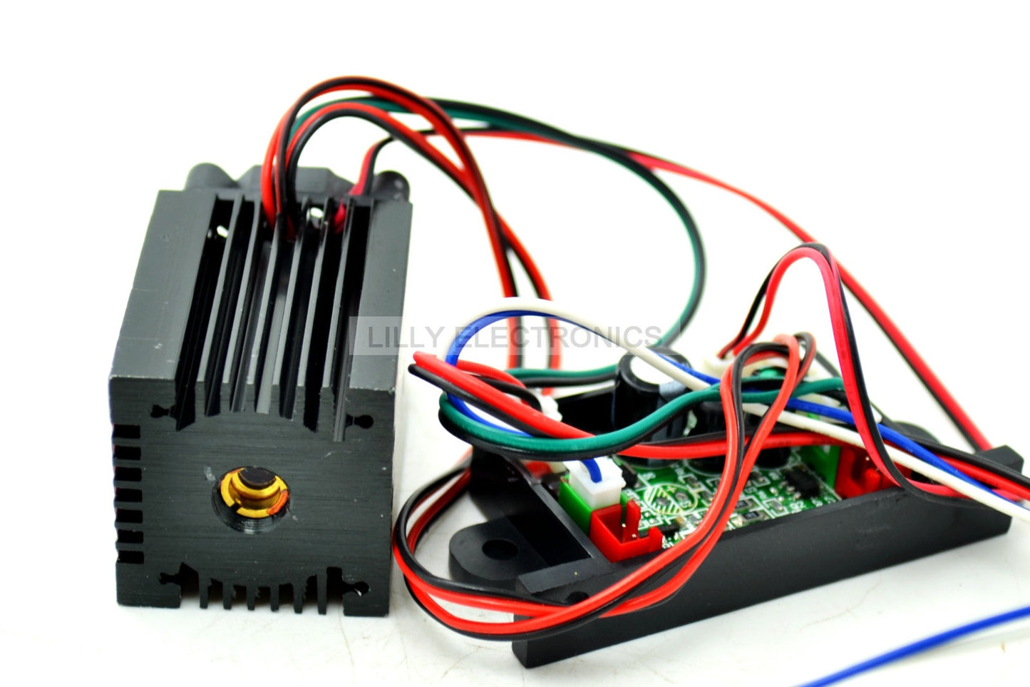 12V 532nm 50-70mw Green Laser Dot Diode Module with FAN TTL Working Long DIY