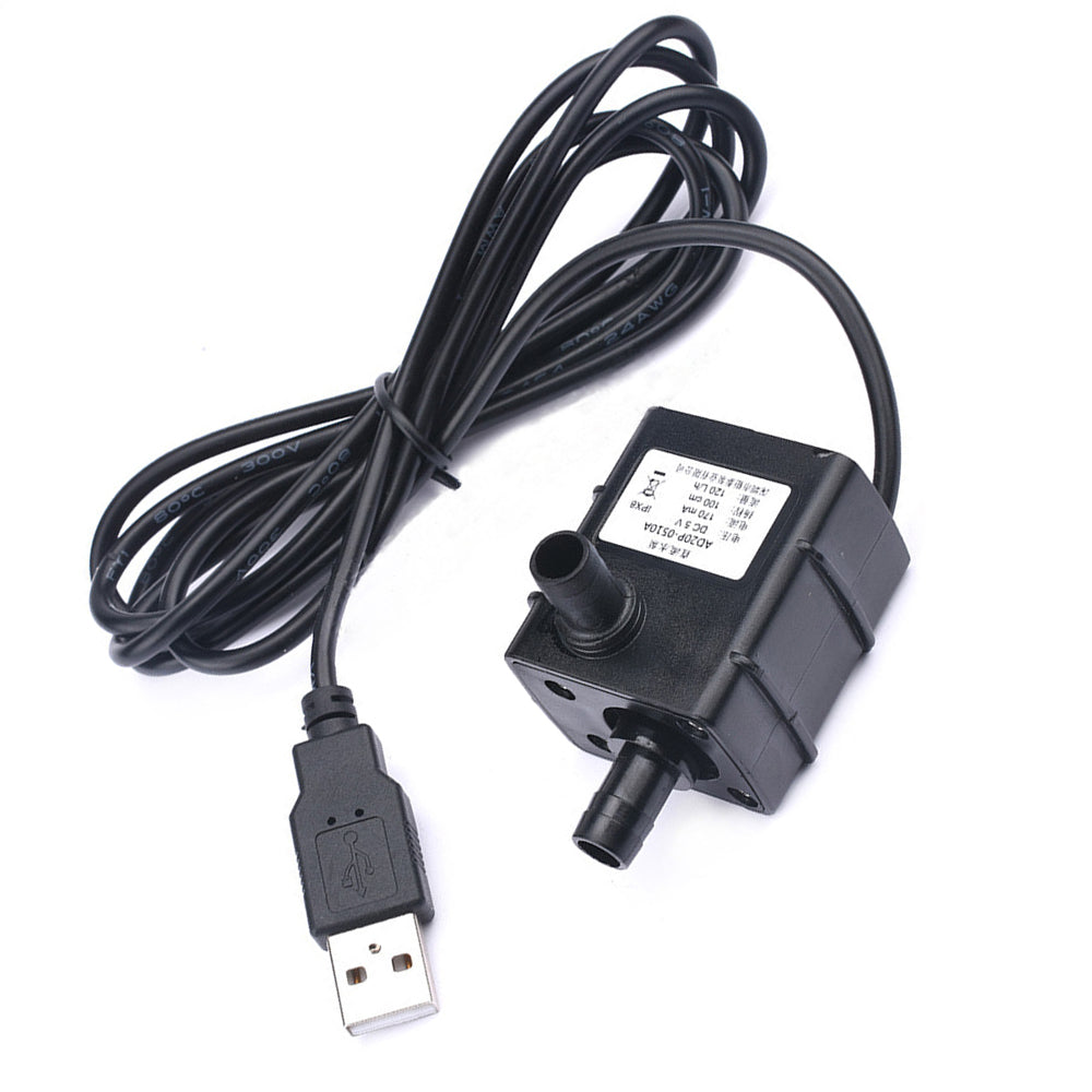DC5V Mini Self Suction Pump Water Cooled Water Pump Cooling Circulation Pump DC Micro USB Interface