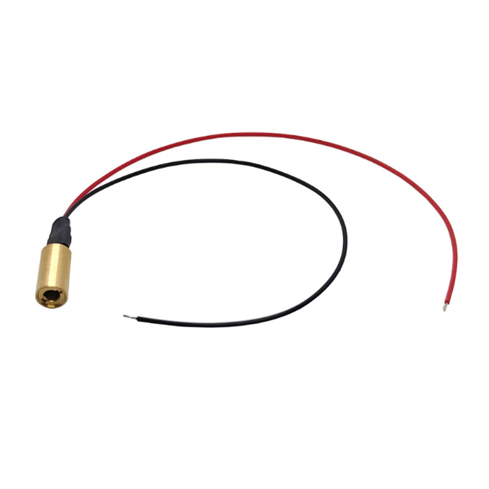 Φ6×12mm 650nm Adjustable Focus Red Dot Positioning Laser Module | 1mW / 5mW / 10mW Industrial Laser Emitter