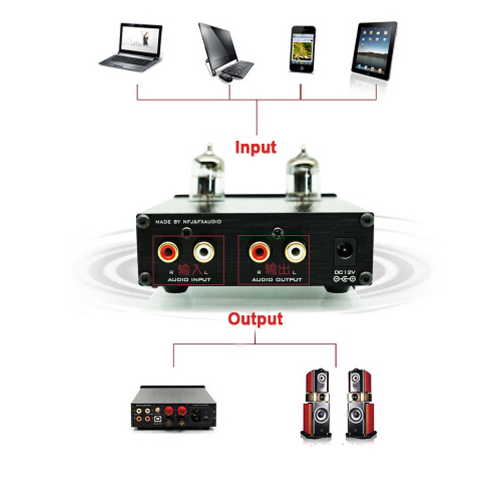 DIY 70W 12V Household Mini Preamp HIFI Tone Amplifier Preamplifier