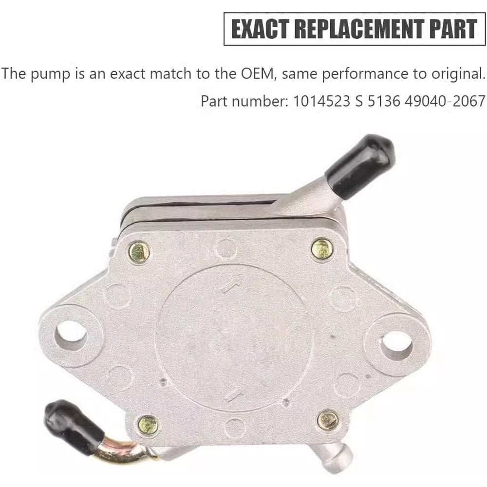 Golf Cart Fuel Pump For 1990-1995 YAMAHA G8 G11 G14 4-Cycle JF2-24410-20 1014523
