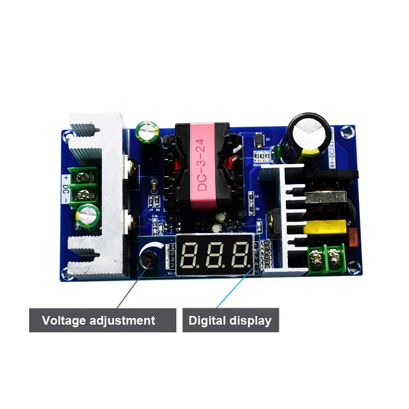 150W Switch Power Supply 220V to DC3-24V Adjustable With Digital Display