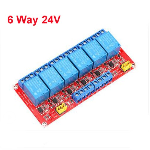 1/2/4/6/8 Relay 5V/12V/24V With Optocoupler Isolation Support High And Low Level
