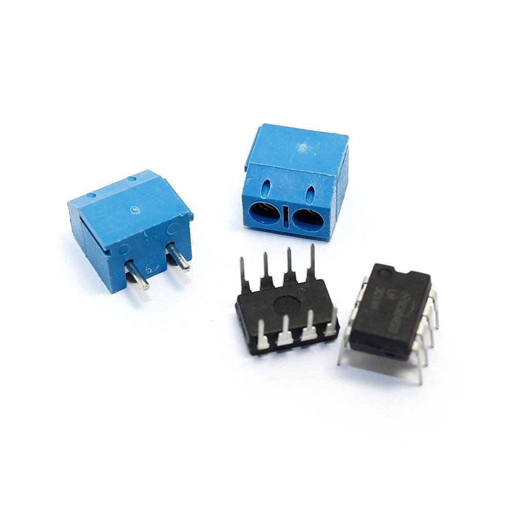 DIY Kits Parts for Dual Channel QUAD405 Power Amplifier Board 100W + 100W
