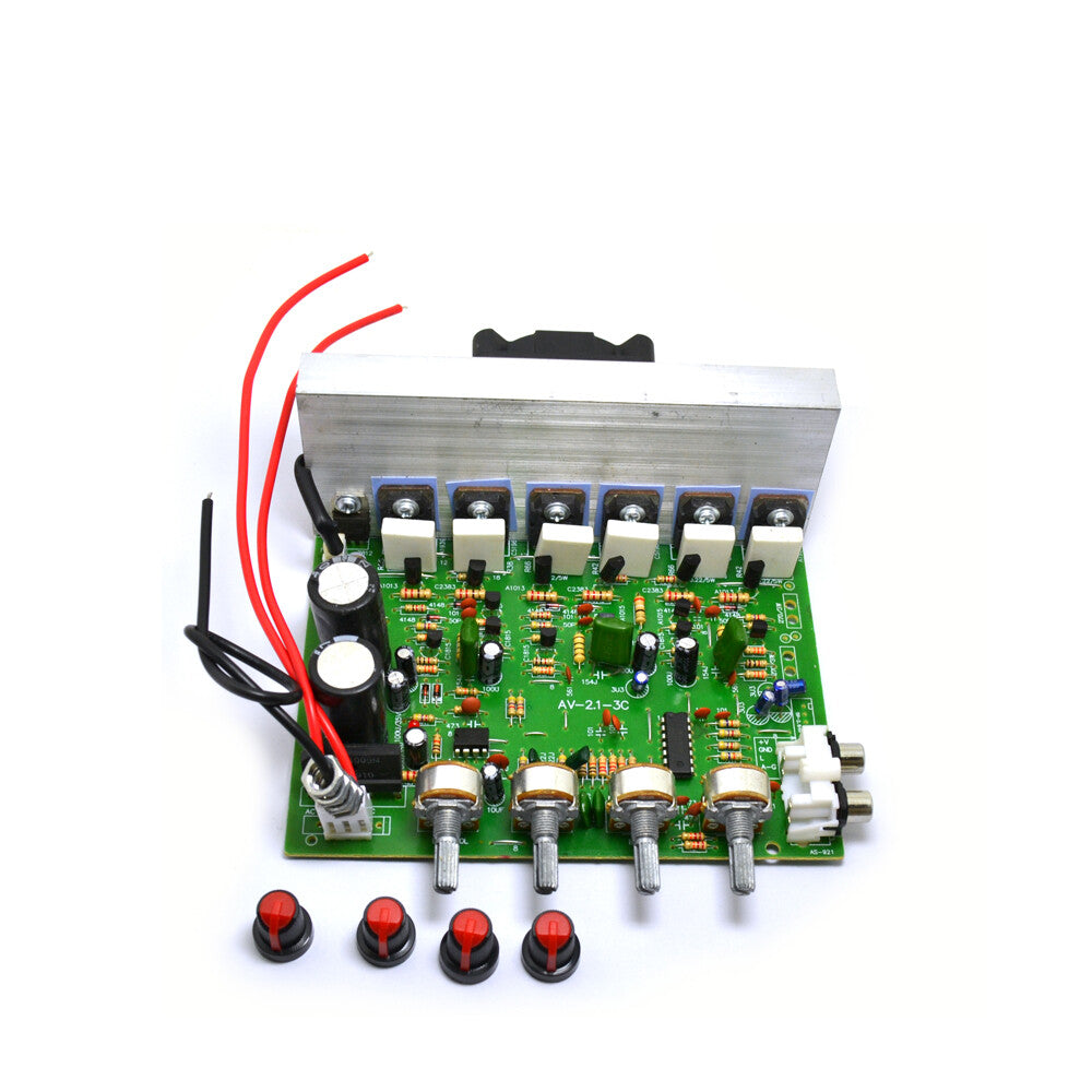 300W 3-Channel Subwoofer Power Amplifier Board 2.1 High Power Amplifier Board