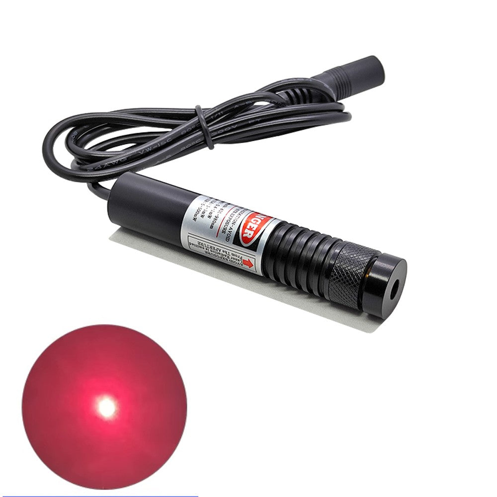 650nm 150mW 200mW Red Adjustable Focus Laser Dot Visible Light Module ...