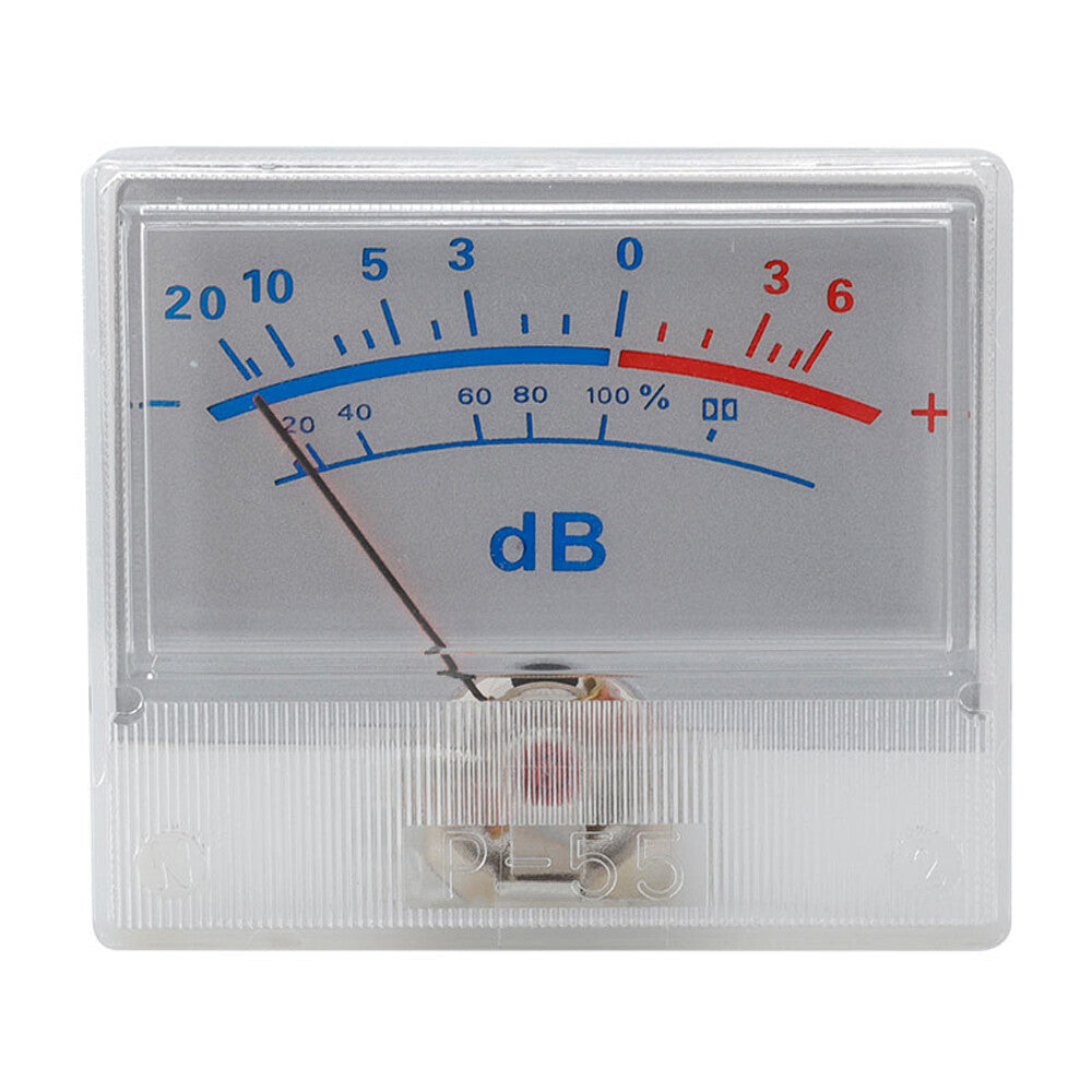 135uA 650 Ω Backless Optoelectronic Flat Meter Pointer Audio Volume VU Meter
