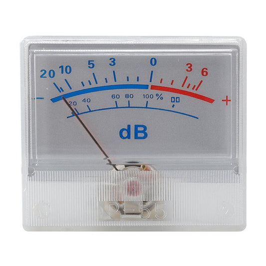 135uA 650 Ω Backless Optoelectronic Flat Meter Pointer Audio Volume VU Meter