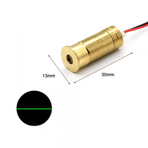 532nm 45mW 3V Dot Line Starlight Cross Grid Pattern 3D Green Light Laser Module