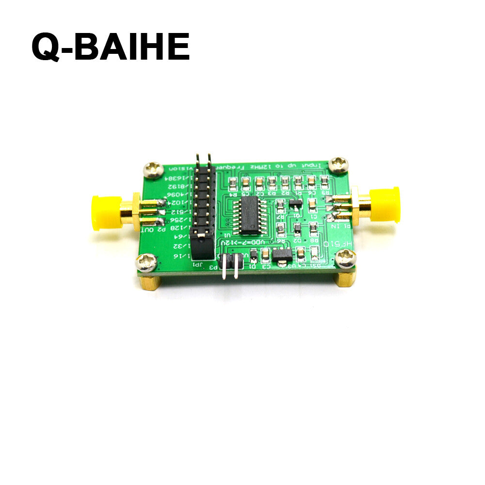 HF510 12MHz Divisison module 16-32-64-128-256-512-16384 Frequency Divider Module