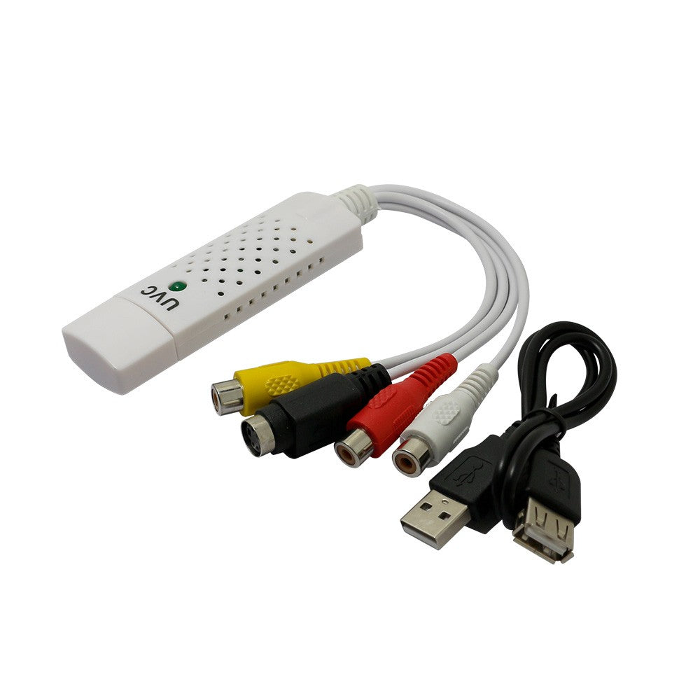 Driver-free USB 2.0 Video Capture Card One Channel Capturecard Support WIN10