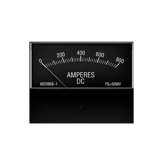 M20968-1 800A 50mV AC/DC Ammeter Voltmeter Lincoln Welding Machine Pointer Meter