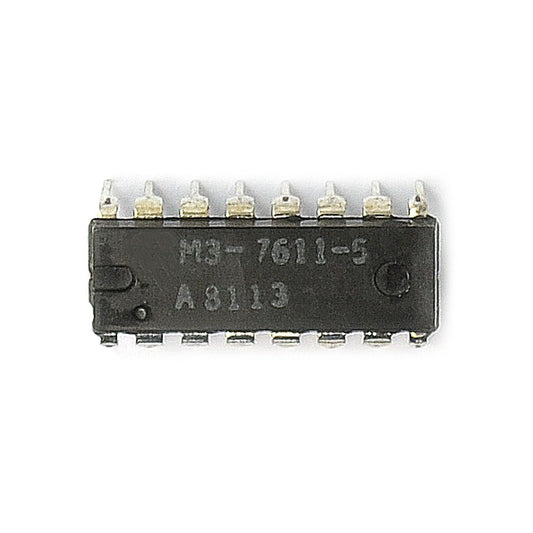 1PC M3-7611A-5 Manu:HARRIS Package:DIP-16,1.4MHz, Low Power CMOS