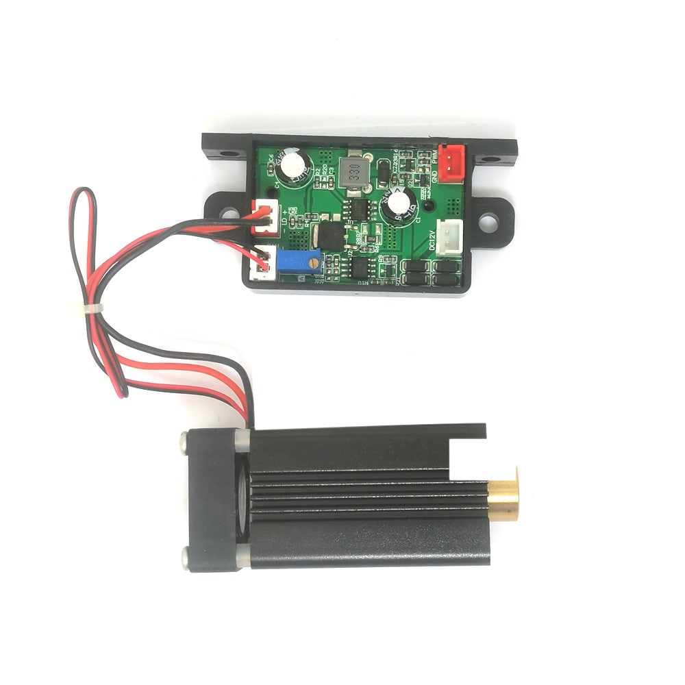 650nm 658nm Red Light Laser Module 200mW Stage Laser light 12V Air-cooled w/ TTL