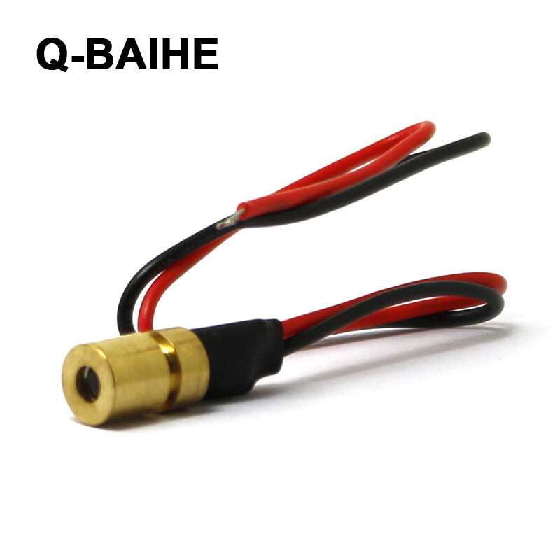 4mm 635nm 5mw Mini Red Spot Dot Positioning Laser Module Emitting Diode Lamp